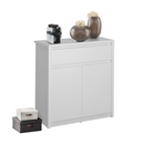 Komód 2D1S, fehér, ERODIN