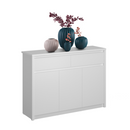 Komód 3D2S, fehér, ERODIN