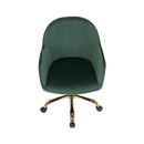 irodai szék, zöld Velvet szövet/arany, EROL