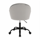 Irodai szék, Velvet anyag világosszürke/fekete, EROL