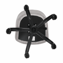 Irodai szék, Velvet anyag világosszürke/fekete, EROL