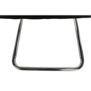 Tárgyalószék, fekete/barna, ESIN