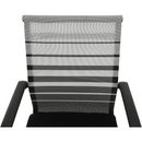 Tárgyalószék, szürke/fekete/ezüst, ESIN