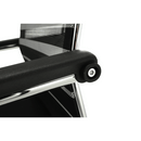 Tárgyalószék, szürke/fekete/ezüst, ESIN