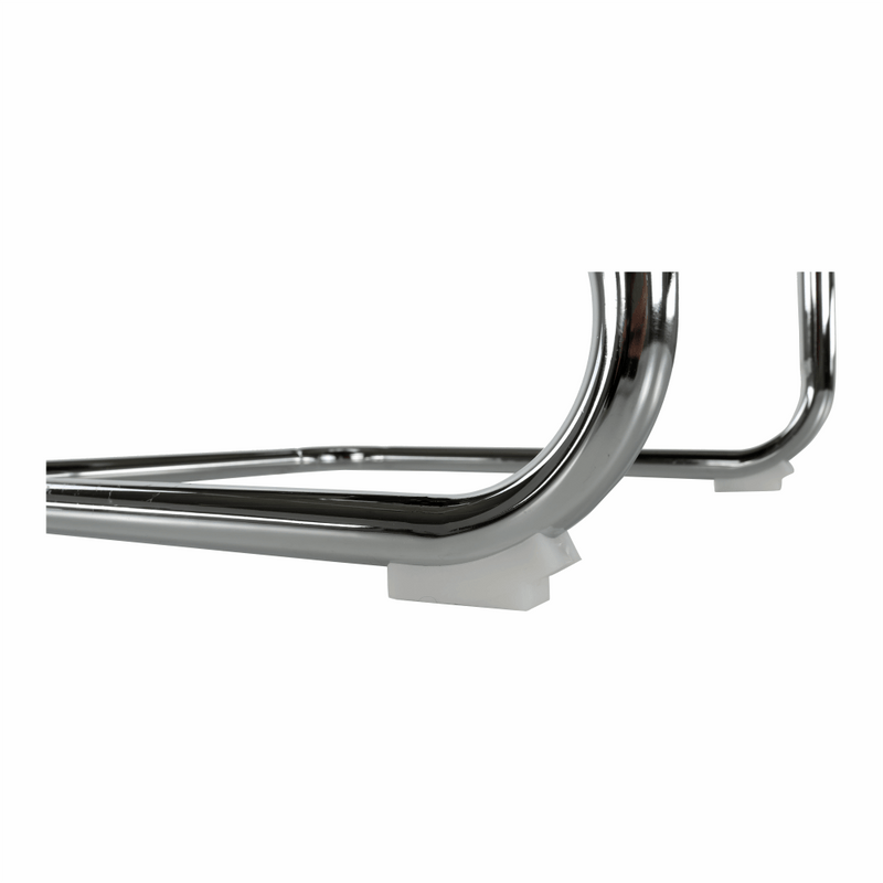 Tárgyalószék, kék/fekete, szövet, ESIN