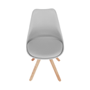 Stílusos forgószék, világosszürke, ETOSA