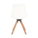 Stílusos forgószék, fehér, ETOSA