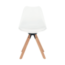 Stílusos forgószék, fehér, ETOSA