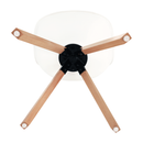 Stílusos forgószék, fehér, ETOSA