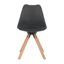 Stílusos forgószék, sötétszürke, ETOSA