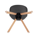 Stílusos forgószék, sötétszürke, ETOSA