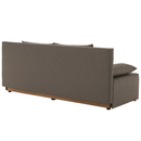 Kihúzható heverő, barna, EUGI