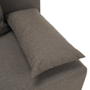 Kihúzható heverő, barna, EUGI