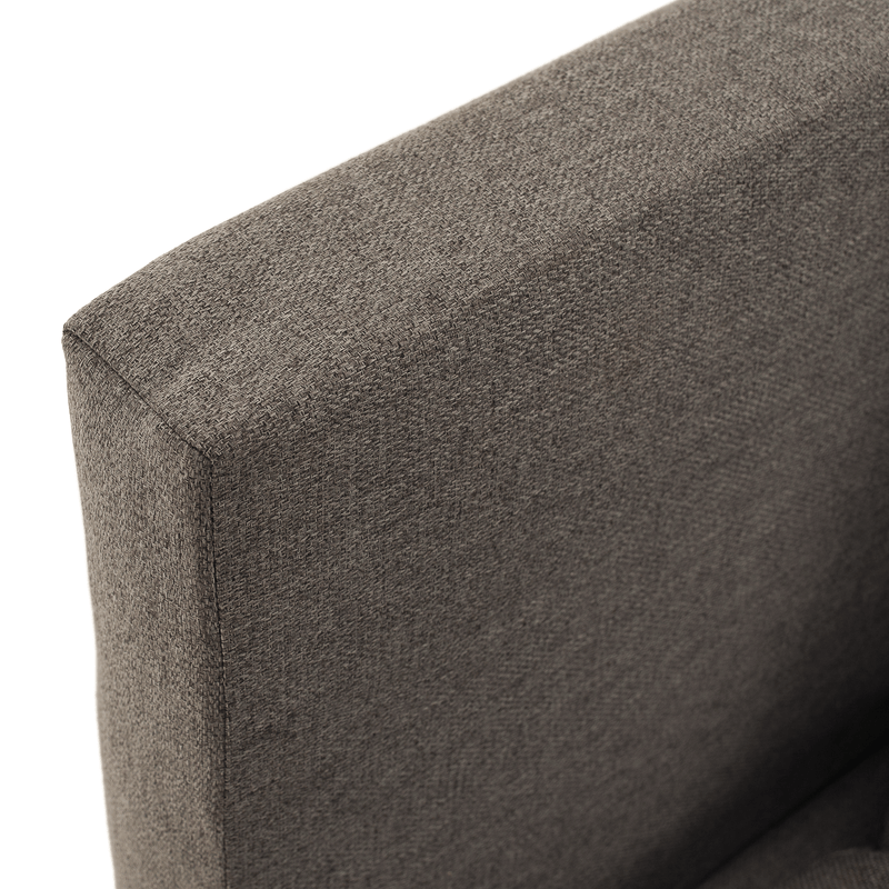 Kihúzható heverő, barna, EUGI