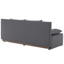 Kihúzható heverő, világosszürke, EUGI