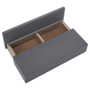 Kihúzható heverő, világosszürke, EUGI