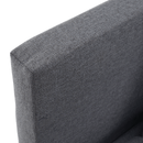 Kihúzható heverő, világosszürke, EUGI