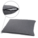 Kihúzható heverő, világosszürke, EUGI