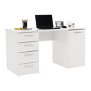 Íróasztal, fehér, EUSTACH