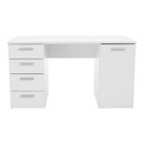 Íróasztal, fehér, EUSTACH