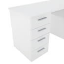 Íróasztal, fehér, EUSTACH