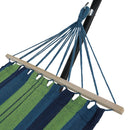 Függőágy, türkiz/kék/zöld, EVANA NEW -  single