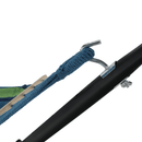 Függőágy, türkiz/kék/zöld, EVANA NEW -  single