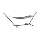 Függőágy, szürke/fehér, EVANA NEW