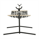 Függőágy, szürke/fehér, EVANA NEW