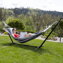 Függőágy, szürke/fehér, EVANA NEW