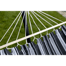 Függőágy, szürke/fehér, EVANA NEW