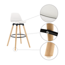 Bárszék, fehér/bükk, EVANS