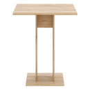 Étkezőasztal, sonoma tölgy, 67,5x67,5 cm, EVERET