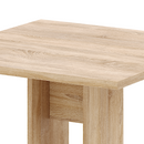 Étkezőasztal, sonoma tölgy, 67,5x67,5 cm, EVERET