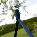 Függő hintafotel, kék, NIKOLO NEW