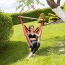 Függő hintafotel, piros, NIKOLO NEW