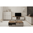 TV asztal, kasmír/castello tölgy, EYCO 2D/180