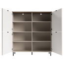 Polcos szekrény, kasmír/castello tölgy, EYCO 4D