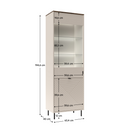 Vitrin, kasmír/castello tölgy, EYCO 1D1W