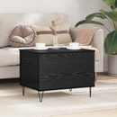 vidaXL Dohányzóasztal Fekete tölgy 60 x 44,5 x 45 cm Faanyag