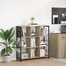 vidaXL Könyvespolc Sonoma tölgy 102 x 32 x 104,5 cm Faanyag