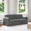 vidaXL Kanapé Sötétszürke 198 x 78 x 80 cm szövet