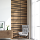 vidaXL Fali panelek 8 pcs Természetes 60,5 x 60 cm