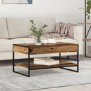 vidaXL Dohányzóasztal Öreg fa 80 x 50 x 40 cm Faanyag