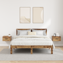 vidaXL Éjjeliszekrény 2 pcs Öreg fa 35 x 35 x 20 cm Faanyag