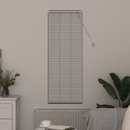 vidaXL Zsalugáter Redőnyök Fehér 130 x 45 cm Alumínium