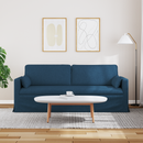 vidaXL Kanapé Kék 198 x 78 x 80 cm szövet