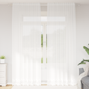 vidaXL Csipkés Függöny függönyökkel Fehér 300 x 150 cm Poliészter