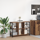 vidaXL Könyvespolc Öreg fa 102 x 32 x 72,5 cm Faanyag