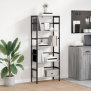 vidaXL Könyvespolc Szürke Sonoma 60 x 29,5 x 149 cm Faanyag